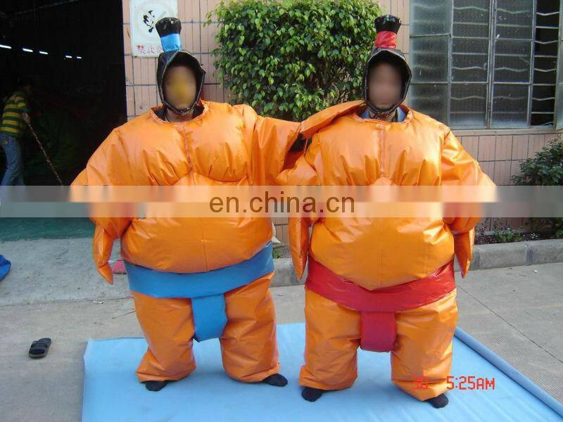 2013 hot inflatable sumo suit with cushion