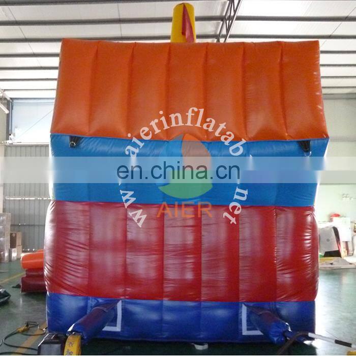 Customized giant inflatable dry slide / pirate ship red inflatable bouncer slide / inflatable stair slide toys