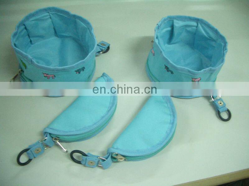 waterproof foldable protable pet bowl