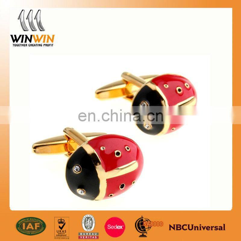China manufacture stainless steel cufflink