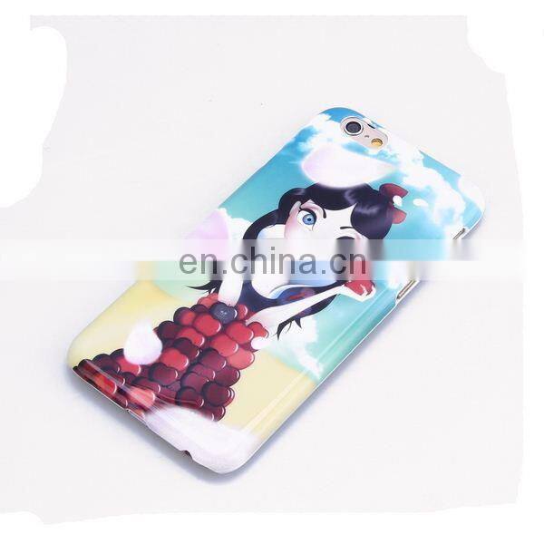 custom made heat transfer printing naked girl pc phone case