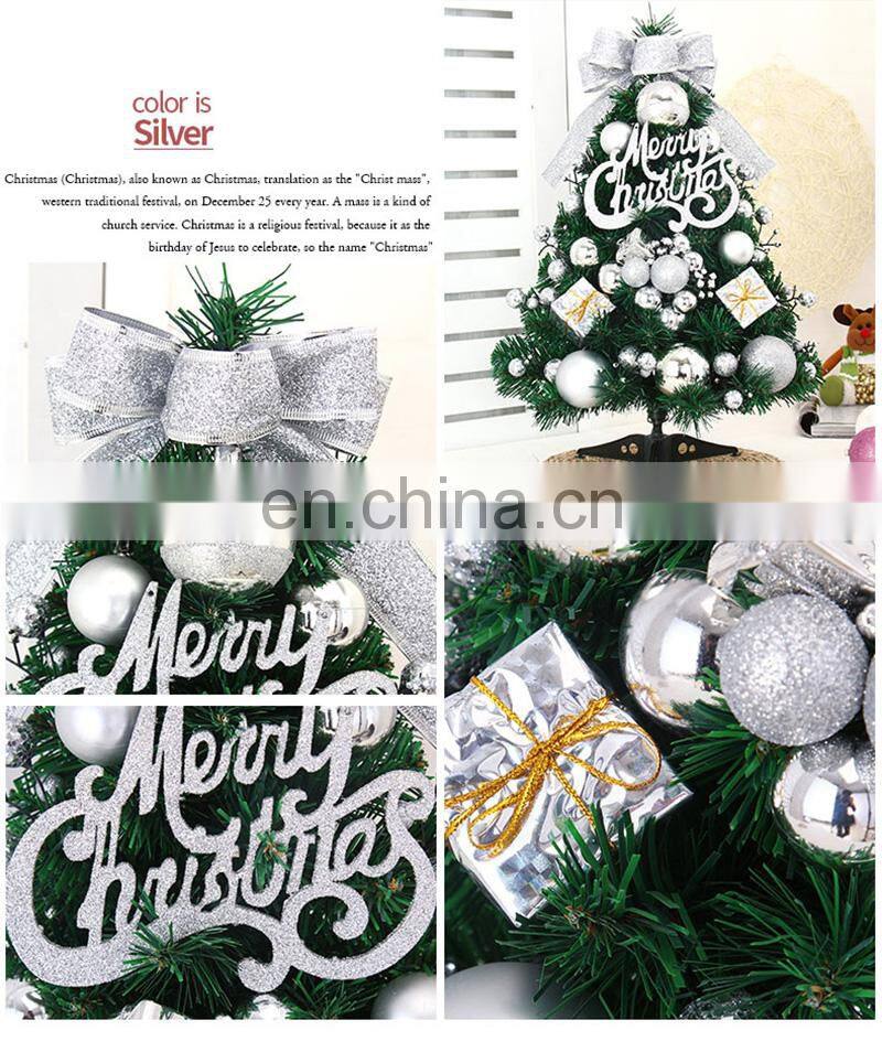 Cheap Small Decorated Table Top Christmas Tree for Shop Window Desktop Car Decoration XMAS Gift
