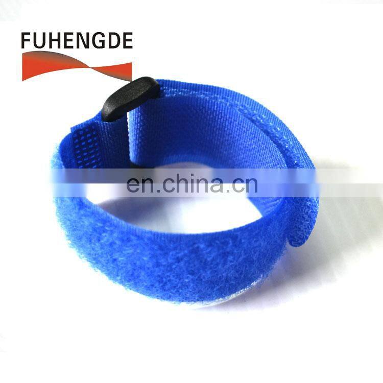 Super Sticky Nylon Hook Loop Wire Organizer Wraps with Buckle