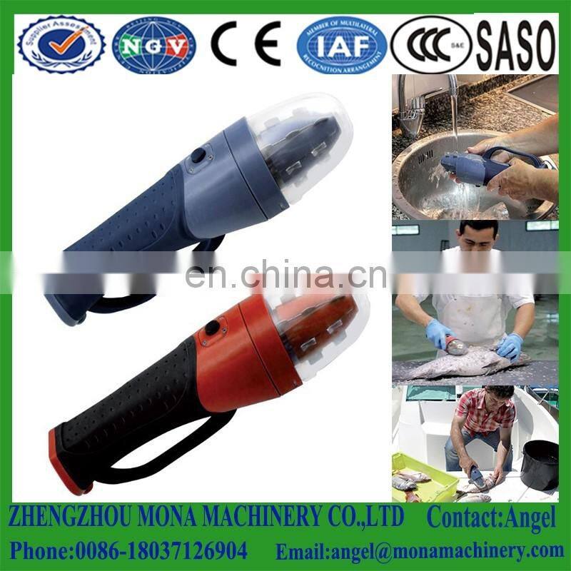 The new fishing tackle Electric portable fish scale remover for outside use