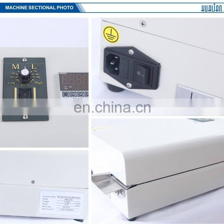 HRS-255 HUANAN High Quality Fast Bag Sealer