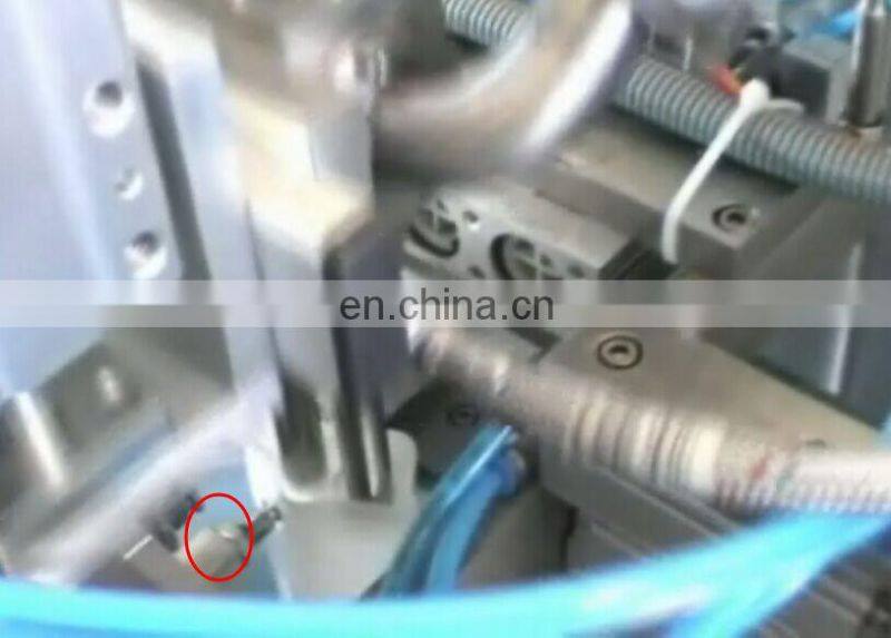 PLC Control and Screen Operation Plastic Bag Milk Pack Packing Machine