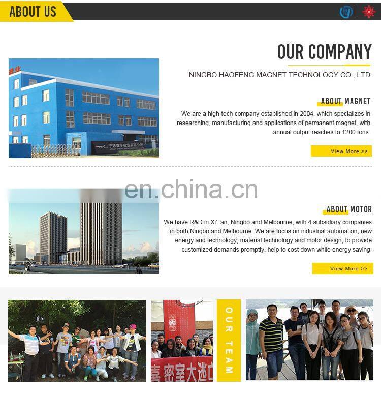 permanent magnet 180v 100w brush dc motor 2000rpm