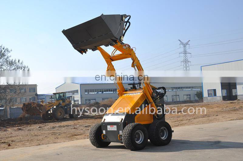23hp Briggs & Stratton gasoline Mini track skid steer loader for sale