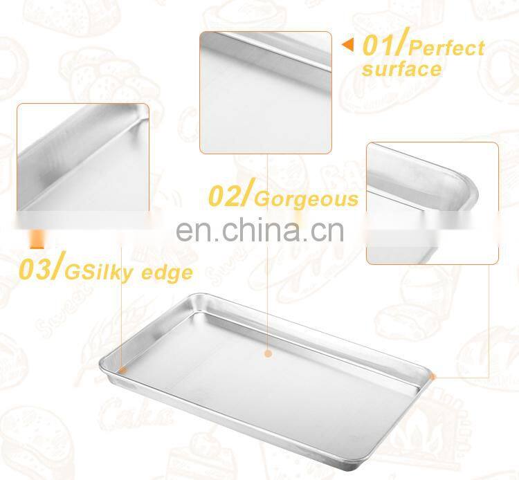 Hot selling bakiing pans aluminum baking tray 600*400mm