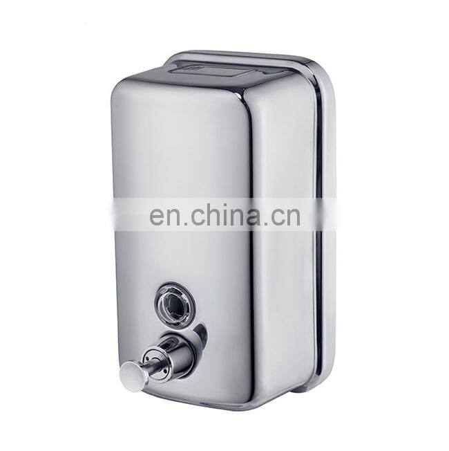 304 Stainless Steel Manual shampoo and shower gel dispenser for hotel