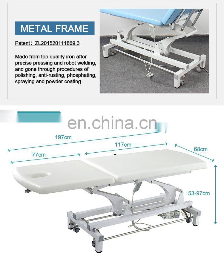 leather massage bed massager chair