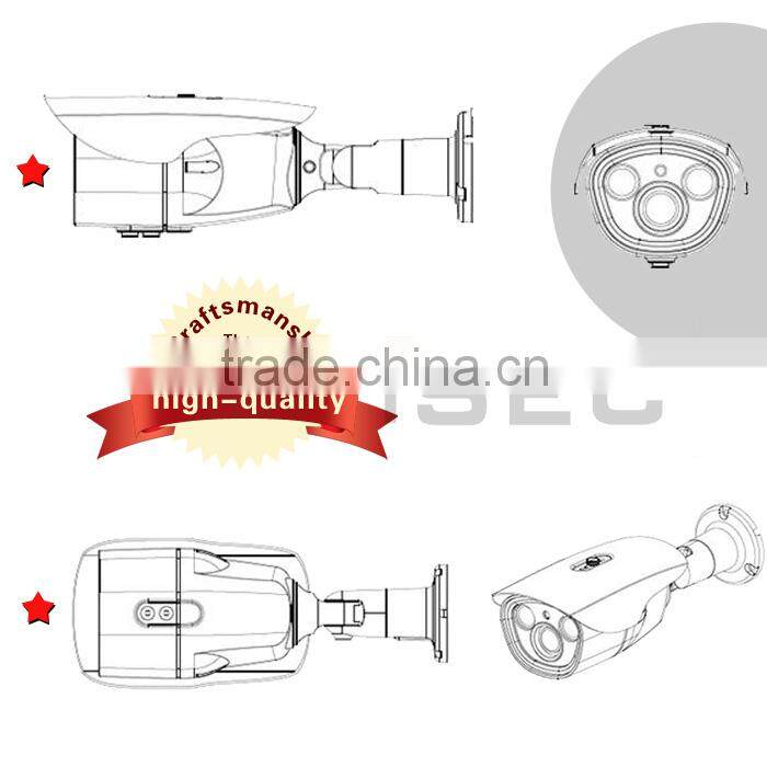 Varifocal 2.8-12mm IR Outdoor 2MP 1080P HD SDI Camera IC-TBMW50-ASD