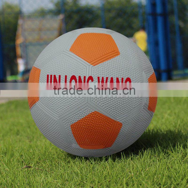 cheap option size 5 rubber soccer ball