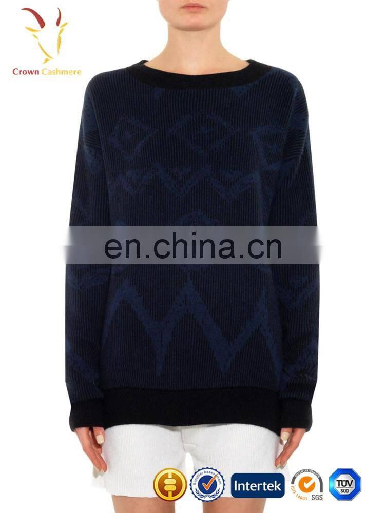 Winter Intarsia Pullover Sweaters for Women's