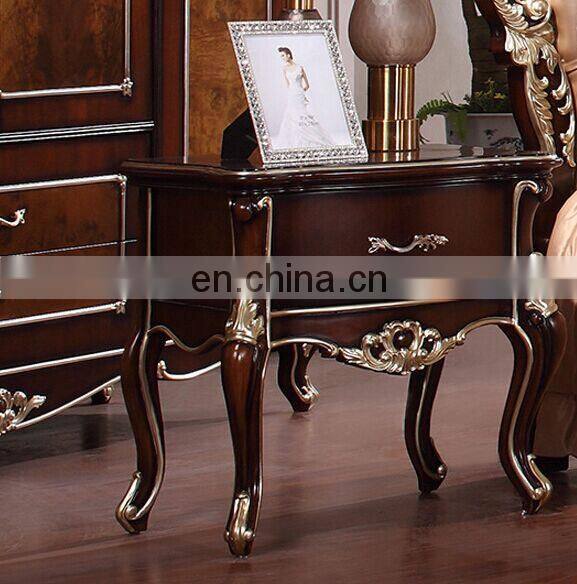 2021 European princess Solid wood classic sofa bed carved double beds design