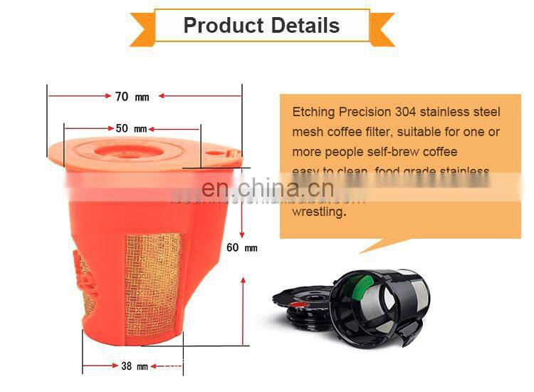 Eco-Friendly Reusable Coffee Drip Filter Cup