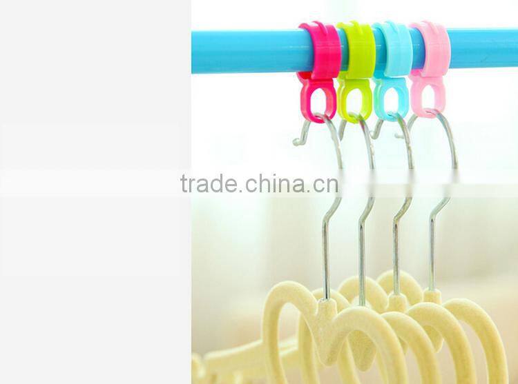 Windproof Buckle Plastic Decorative Coat Hooks Hanger