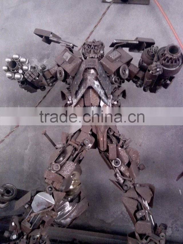 Steel Garden Decoration Sculpture For Outdoor Shows Statue