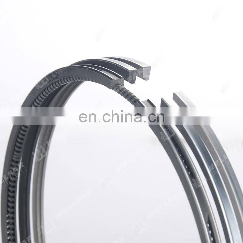 Piston ring manufacture L10 piston ring set 3803961 size 125mm*2.97+2.97+4.75