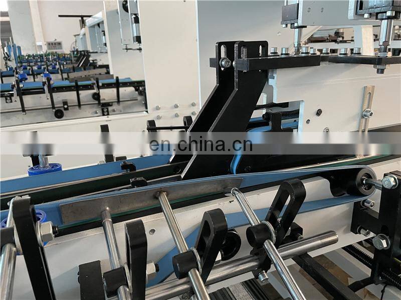 YZFG600/800 High Speed Pre-folding Automatic chocolate dessert packaging paper Carton Box Folder and Gluer with Prefold System