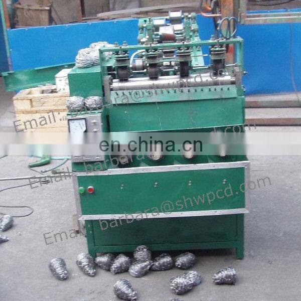 Sale Factory price clean ball equipment /SSscourer making machine/stainless steel scourer making machine