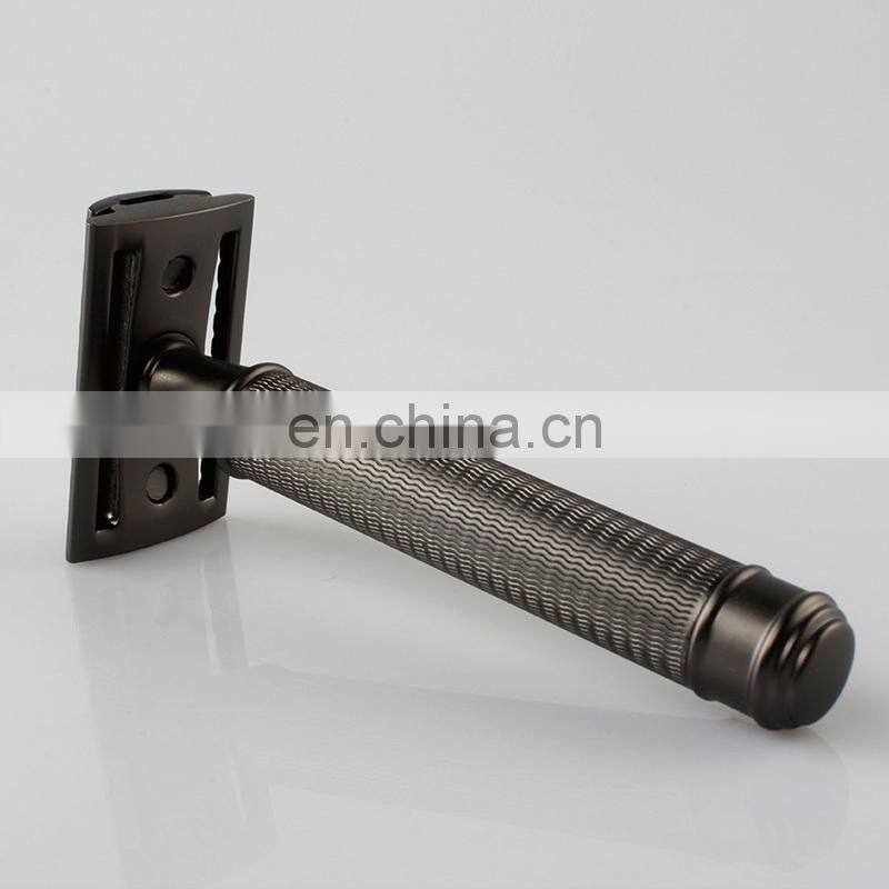 Personna Black Handle Safety Shaving Razor for Men