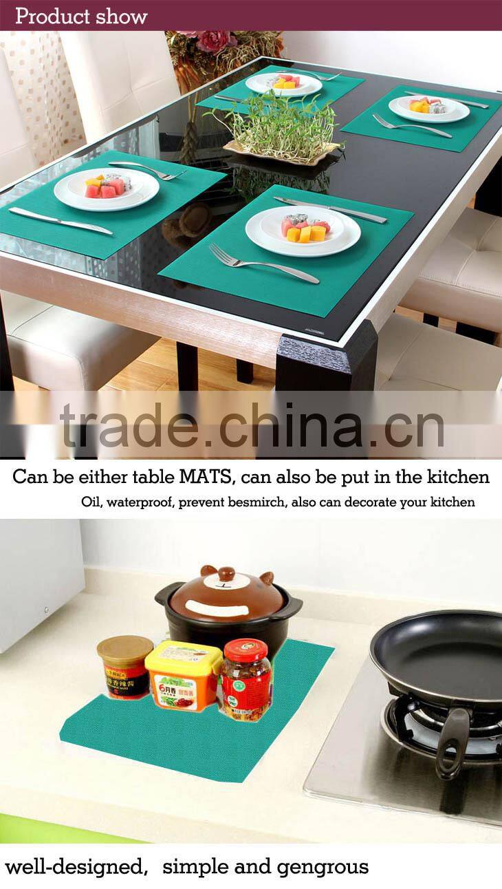 christmas hot selling Plastic placemat