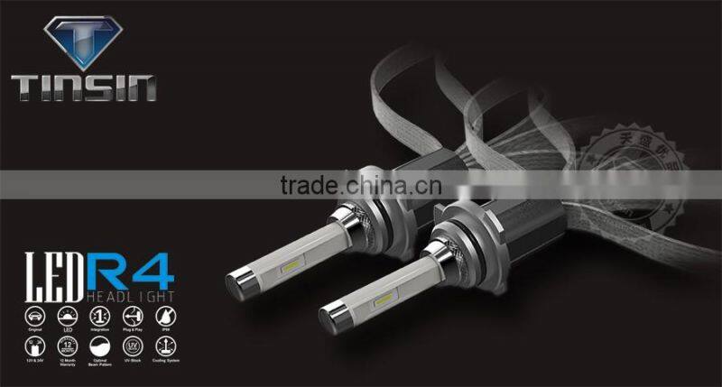 Tinsin new generation 30W/40w led bulb led auto headlight 9012 h7 h11 h4 D2S, new products headlights for china buses