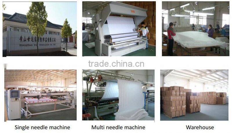 100% cotton quilted mattress protector and pillow protector