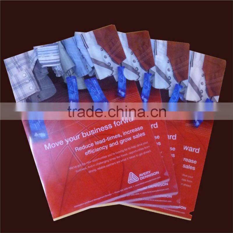 Custom printed PVC file folders A4 size, a3 file folder customized