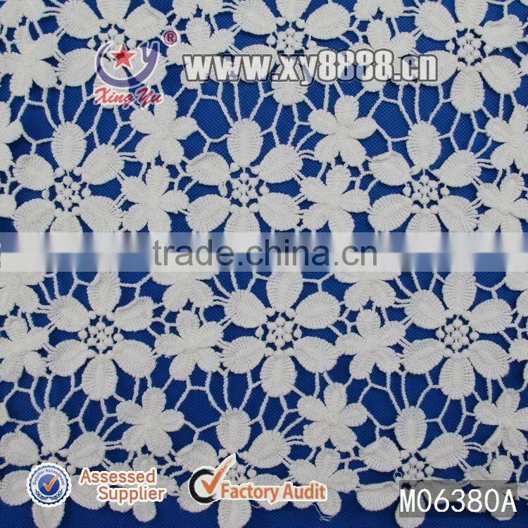 2014 Apparel Garment Accessories F6625 DTY Poly Milky Net Lace