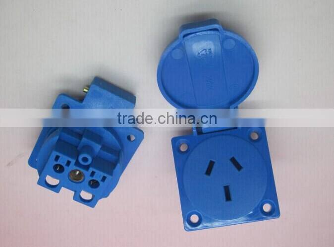 usa/schuko/Australia waterproof socket SAA certification approvals Guangzhou factory Bosslyn brand