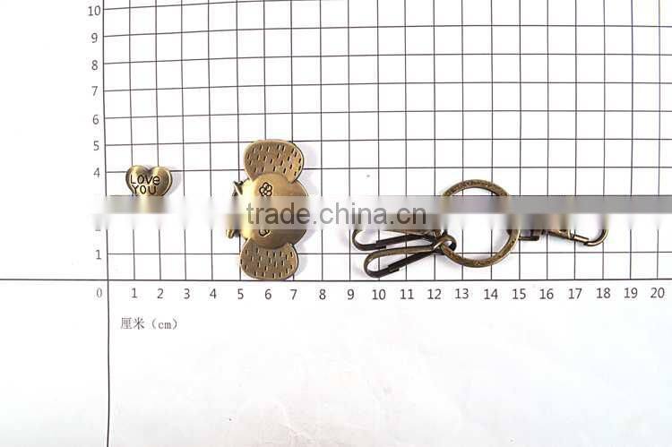 keychain manufacturers in china promotional oem laser logo elephant keychain