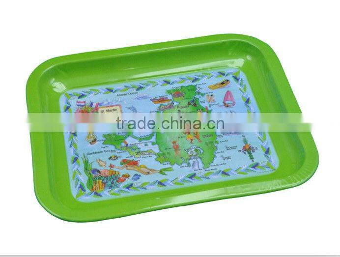 2014 new style tin food tray