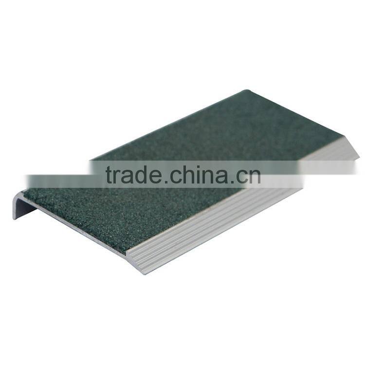 durable aluminum nosing type outside stair treads