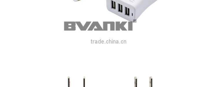 2016 trending products 5V 3.4A universal 3 usb wall charger for home and travel charger bulk buy from china