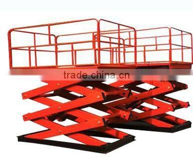 1.35~14m, 0.5 ton aerial working platform /forklift lifting /for wheelchair scissor lift platform