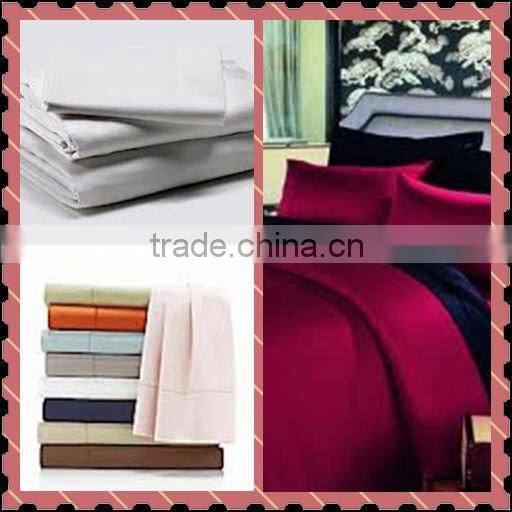 solid color cotton stripe fabric for bedding