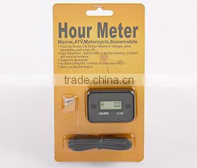 Digital Colored Waterproof Inductive Hour Meter For Motorcycle,Motocross,Pit Bike,Lawn Mower,Jet Ski,Petrol Engine 2/4 Stroke