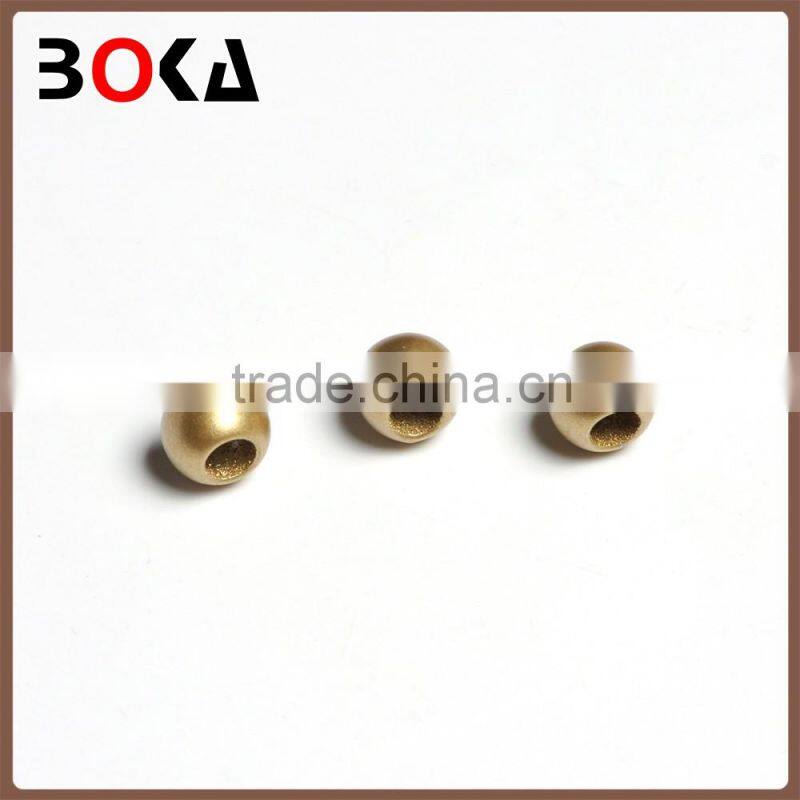 http:// latest design golden round with hole alloy beads // garment beads accessories //