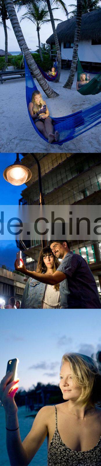 2016 rubber flashlight phone case led demo case selfie stick phone case led phone case light up case for iphone 5c