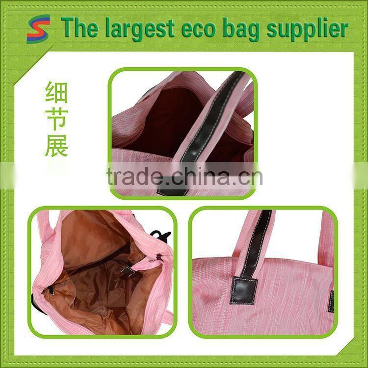 canvas tote bag with outside pockets cotton road bag