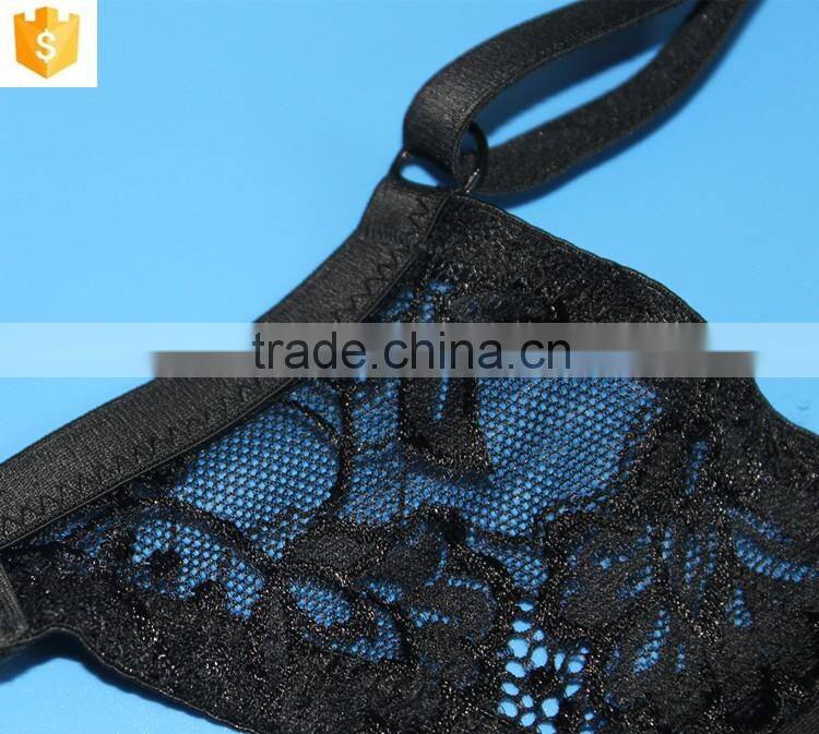 Nighty black women bra,thin sexy lace lady bra