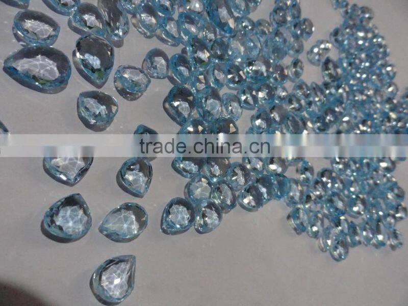 Fancy Shaped Blue Topaz Gemstone
