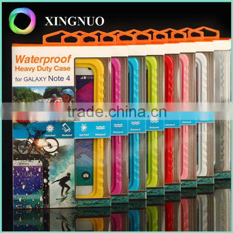 Waterproof case for samsung galaxy note 4