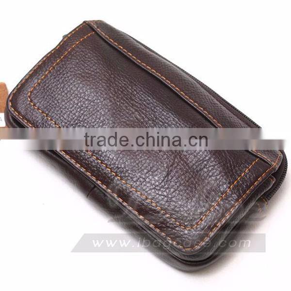New Mens Leather Waist Packs Bag Wallet Purse Pouch