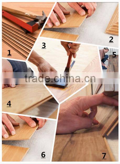 12mm floating floor laminate wood flooring