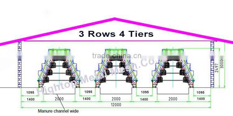 China factory commercial chicken use automatic hen layer cage for chickens