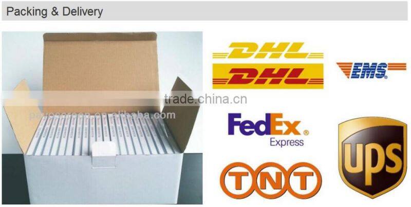 9H hardness High clear Screen Protector for iPhone 4/4s 118 degree Water Contact Angle