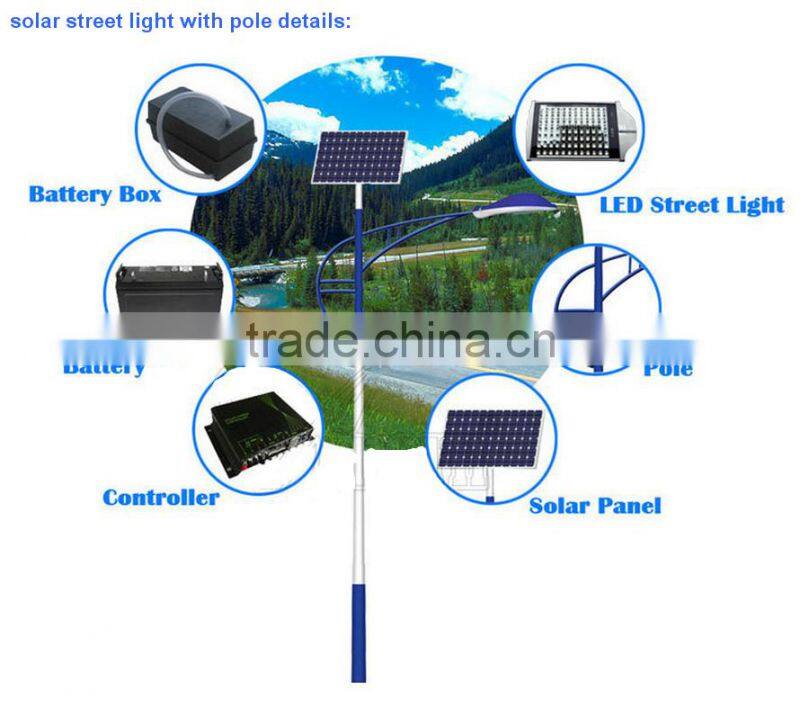 LED Outdoor lighting waterproof led solar street lights